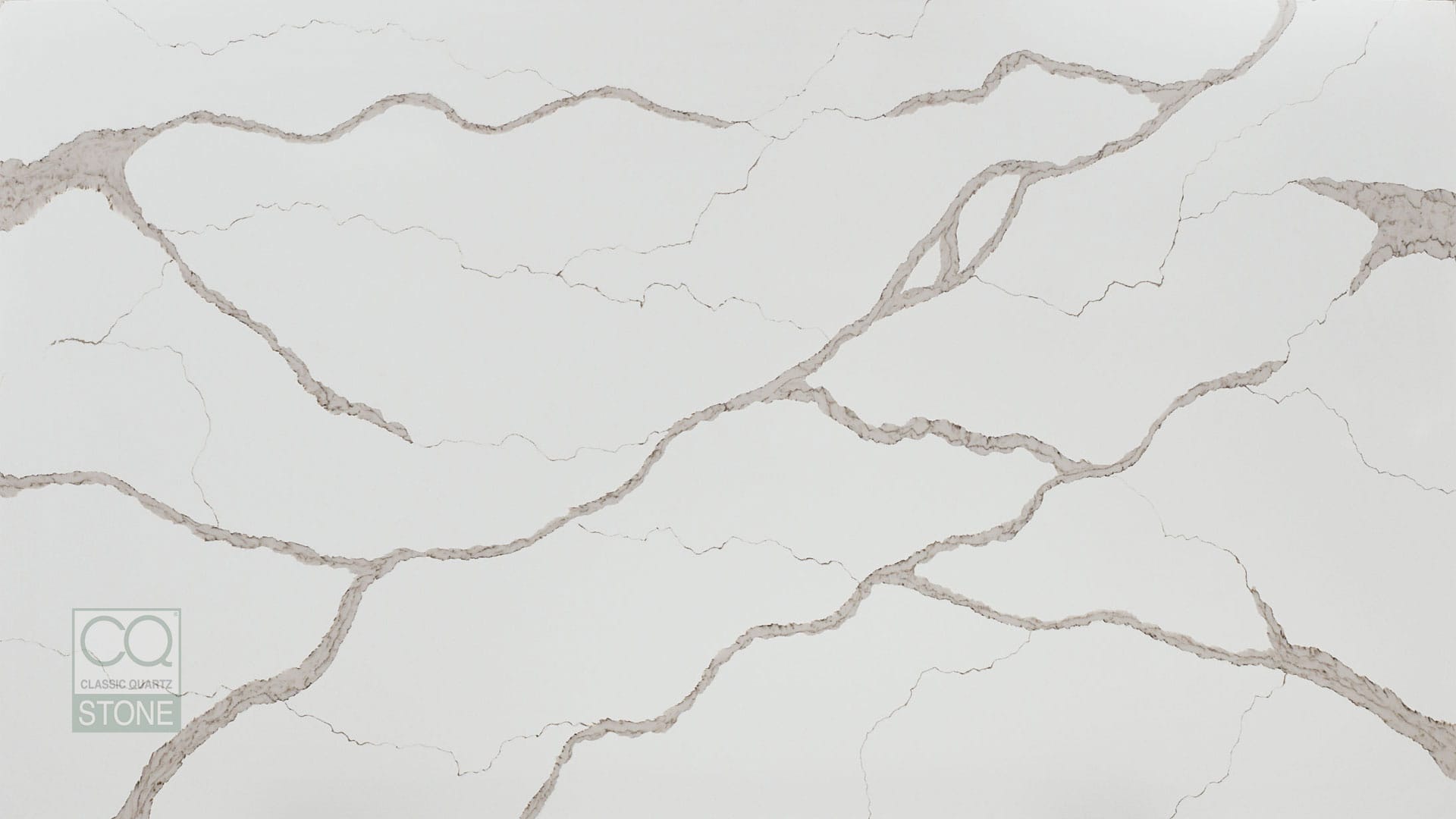 Classic Quartz Stone Calacatta Nova (CQM438) supplier colour reference