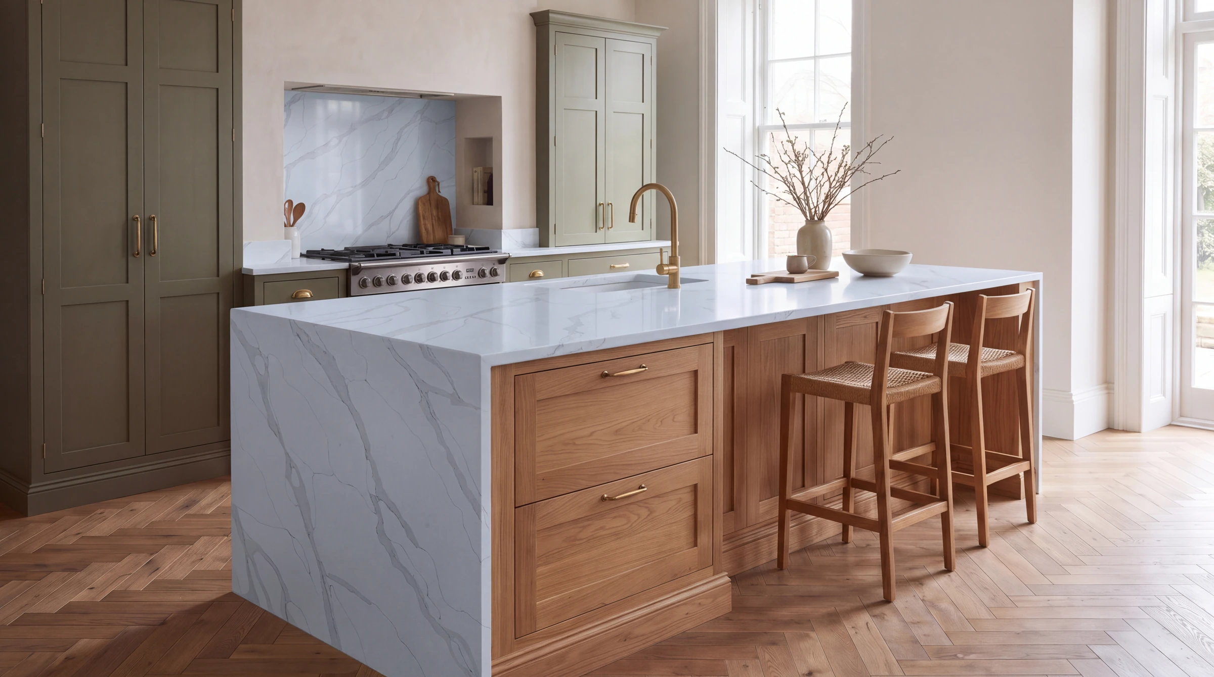 Antalya kitchen island, AI-generated design concept