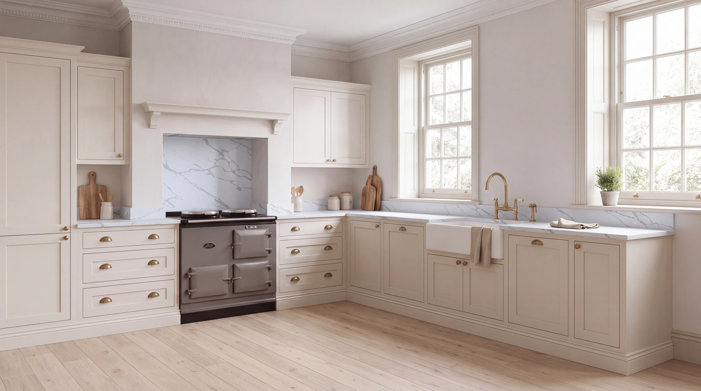 Antalya l-shaped kitchen, AI-generated design concept