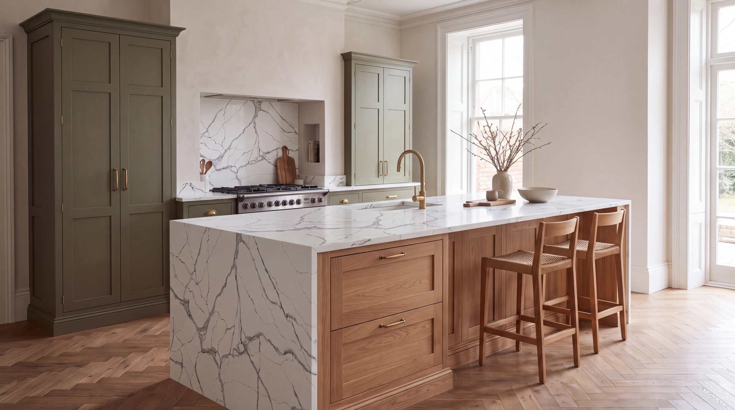 Atlanta kitchen island, AI-generated design concept