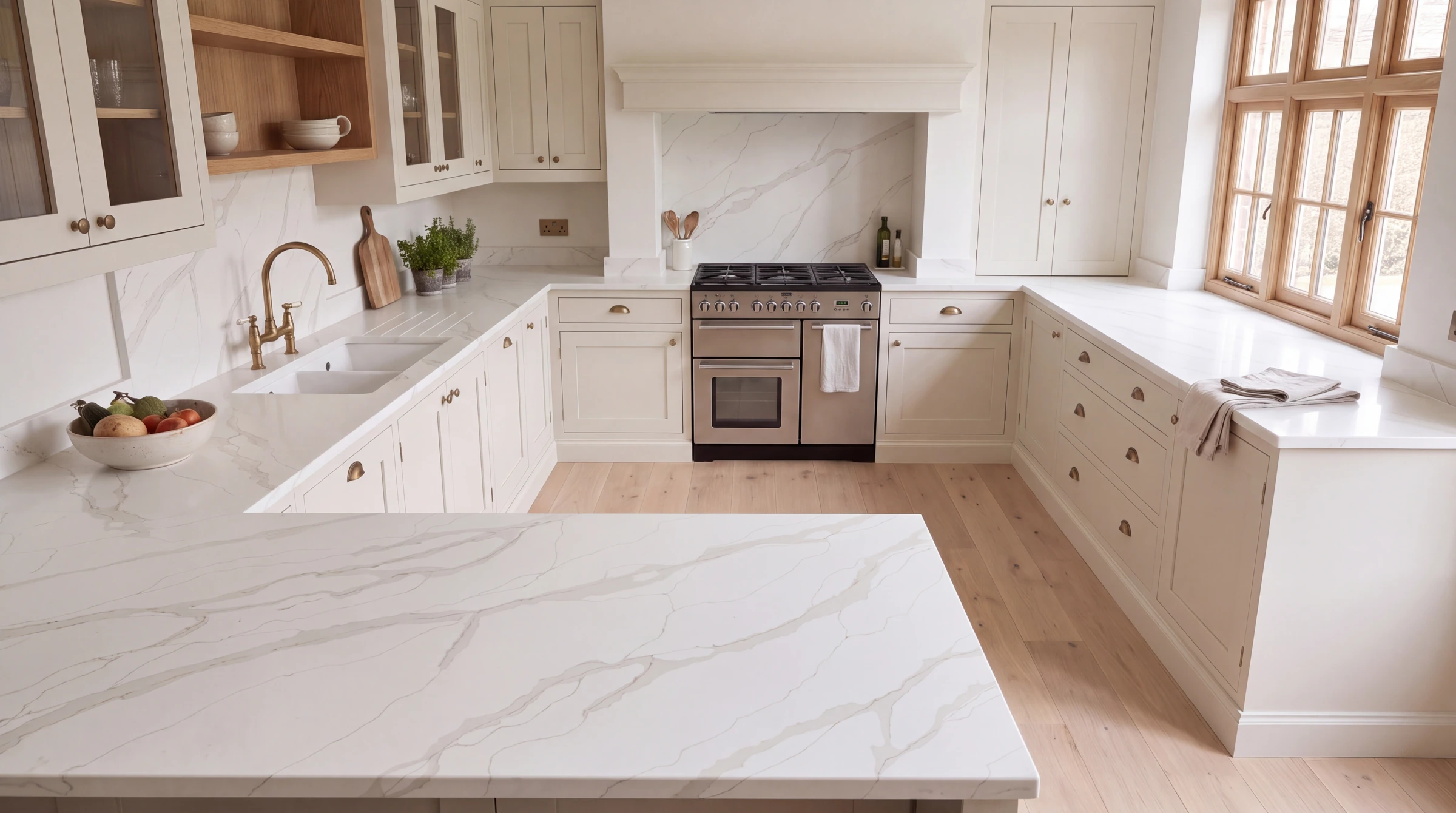 Cairo u-shaped kitchen, AI-generated design concept