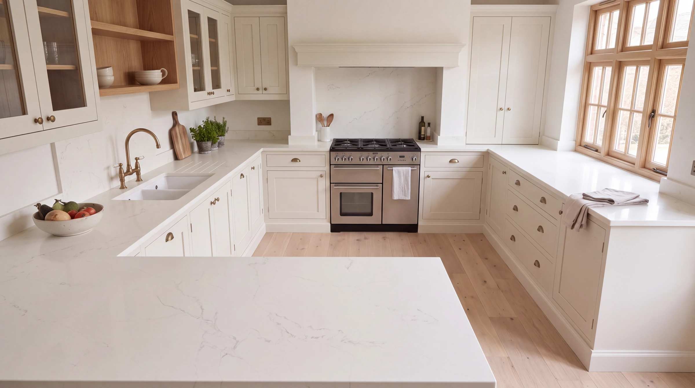 Modena u-shaped kitchen, AI-generated design concept